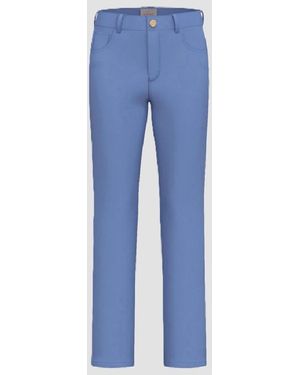 Marella Slim Fit Pants - Blue