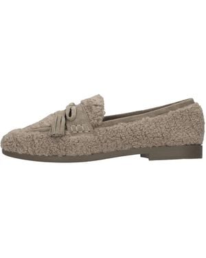 Emanuélle Vee Flat Shoes - Gray
