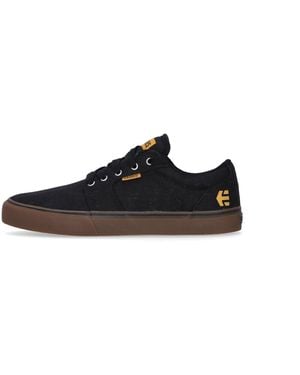 Etnies Barge Ls Skateschoenen Voor Zwart/Gom/Zilver