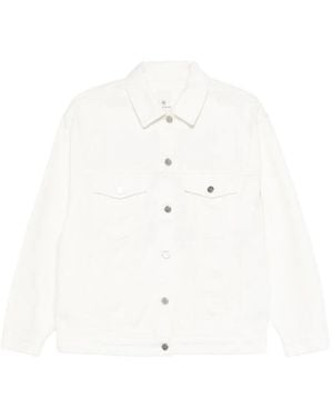 Anine Bing Jeans Jacket - White