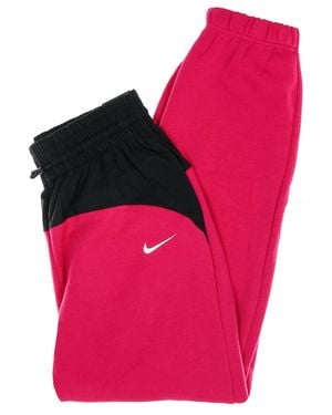 Nike Fleece Tracksuit Pants Sportswear Icon Clash Jogger Mix Heritage - Pink