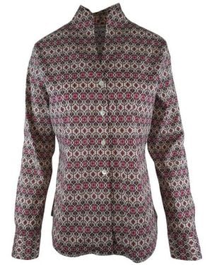 Caliban Camisas/Bordeau - Multicolor