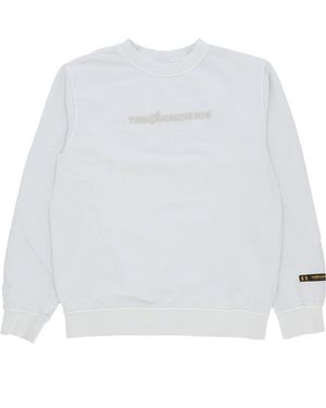 The Hundreds Sweat Homme Bar Crewneck Gris Clair - Blanc