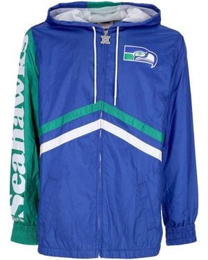 Mitchell &amp; Ness Windbreaker Nfl Undeniable Full Zip Windbreaker Seasea - Blue