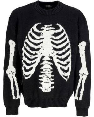 Phobia Herren Bones Jumper Schwarz/Weib
