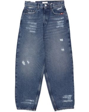 AMISH Jeans W Baggy Denim - Blue