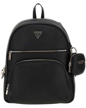 Guess Backpack Power Play Ii - Black