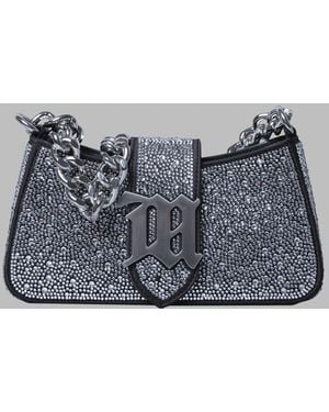 MISBHV Mini Sac A Bandouliere En Cristal - Métallisé