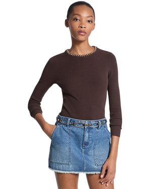 Michael Kors Vetements De Bonneterie Pour Femmes - Bleu