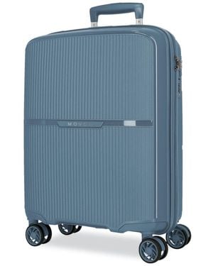 Movom Trolley 55Cm 4R Luna - Azul