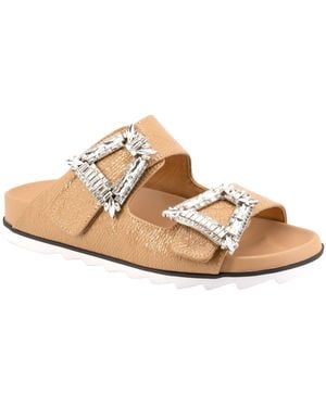 Twenty Four Haitch Sandals Leather - Multicolor