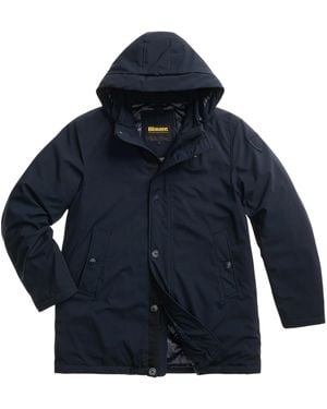 Blauer Blaue Jacken