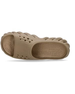 Crocs™ Pantuflas Hombre Echo Slide Tumbleweed Verde - Multicolor