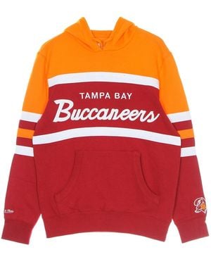 Mitchell & Ness Hoodie Nfl Head Coach Hoody Tambuc - Red