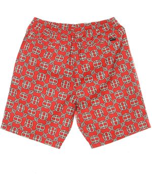 Huf Atelier Easy Short Short Pants - Red