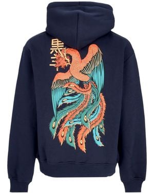 DOLLY NOIRE Hoodie Homme Hoo Hoodie Bleu De Minuit