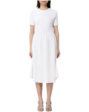 AX-ARMANI Dress Xw00001885 Vacated - White
