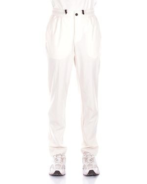 Suns Pantalon A Sable - Blanc
