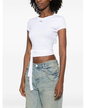 DIESEL Cotton T-Shirt - White