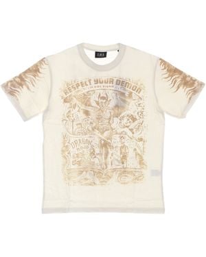IHS Respectez Votre Demon Tee T-Shirt Naturel Pour Hommes - Neutre