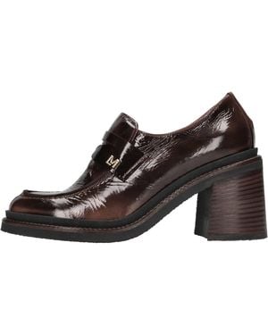 Lorenzo Mari Flat Shoes - Brown