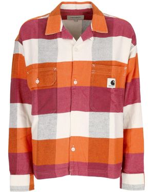 Carhartt Long Sleeve Shirt L/S Lyman Shirt - Red