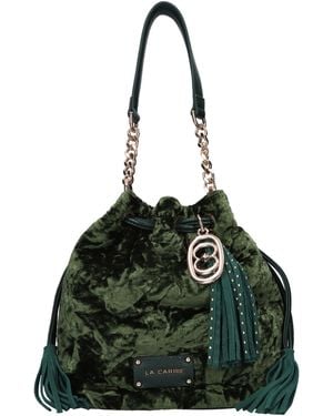 La Carrie Taschen. Grun - Schwarz