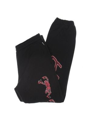 Iuter Skelet-Joggingbroek Voor - Zwart