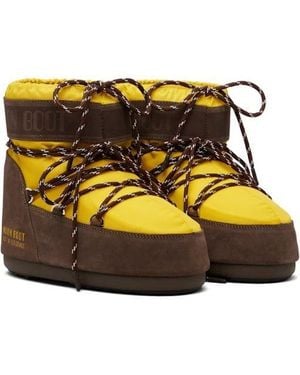 Moon Boot Vrouwen Laarzen Bruin En Geel