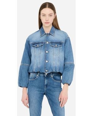 Liu Jo Damesbovenkleding En -Jassen Uf5221 D0287 78913 - Blauw