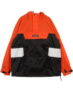 Timberland Pull-On Windbreaker Anorak Archive - Red