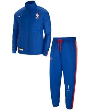 Nike Kompletter Herren-Trainingsanzug Nba Team 31 Essential-Trainingsanzug - Blau
