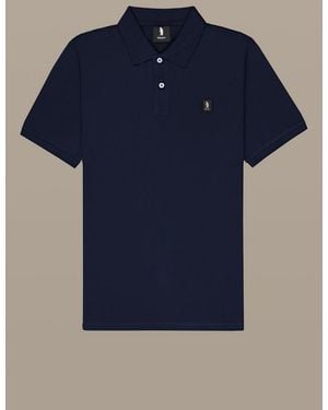 Refrigue Polo With Patch - Blue