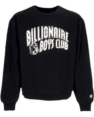 BBCICECREAM Leger Crewneck Homme Arch Logo Crewneck Noir