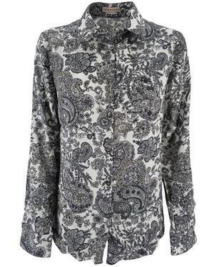 Camicettasnob Camisas Blancas - Gris