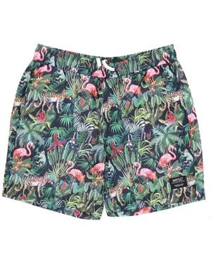 Wesc Austin Wildlife Aop Short - Azul