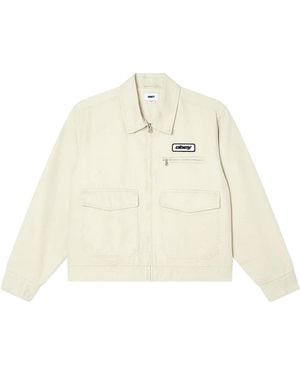 Obey Jacket Walter Work Jacket - Natural