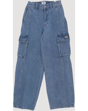 Obey Search Cargo Denim - Blue