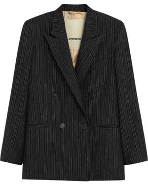 PAPER KID Blazer Over Plated - Black