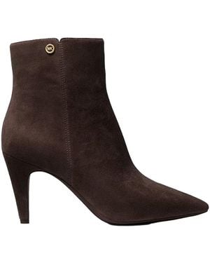 Michael Kors Damenstiefel Mit Fellfutter - Braun