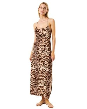 4giveness Leopard Dress - White