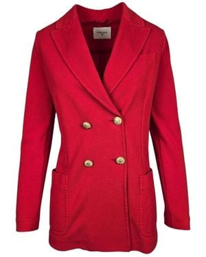 Circolo 1901 Jackets - Red