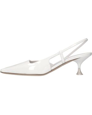 3Juin Zapatos Con Tacon Blanco