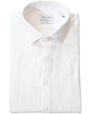 Calvin Klein Shirt K10K106018 0K4 B.Co - Blanco