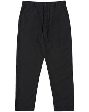 Universal Works Pantalones Pantalones Traje Tropical Chino Militar - Negro