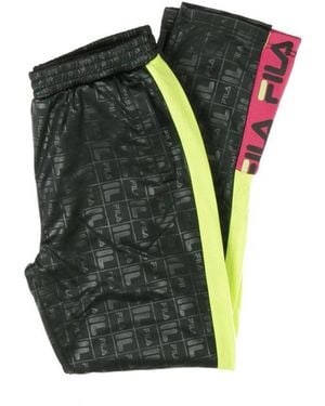 Fila Moya Side Tape Split Jog Pant Pantalones De Chandal Para Mujer - Verde