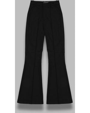 Gestuz Paula High Waist Flared Pants - Black