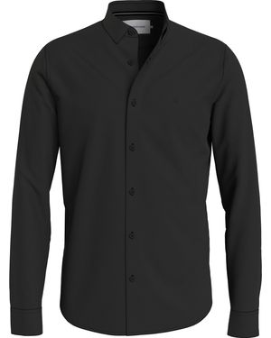 Calvin Klein Overhemden Zwart