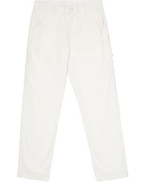 Woc Pants San Paolo Velluto - White