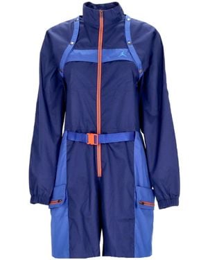 Nike Next Utility Fitsuit Trainingspak Voor - Blauw